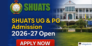 SHUATS UG & PG Admission 2026-27 Open at shauts.org; Apply Now